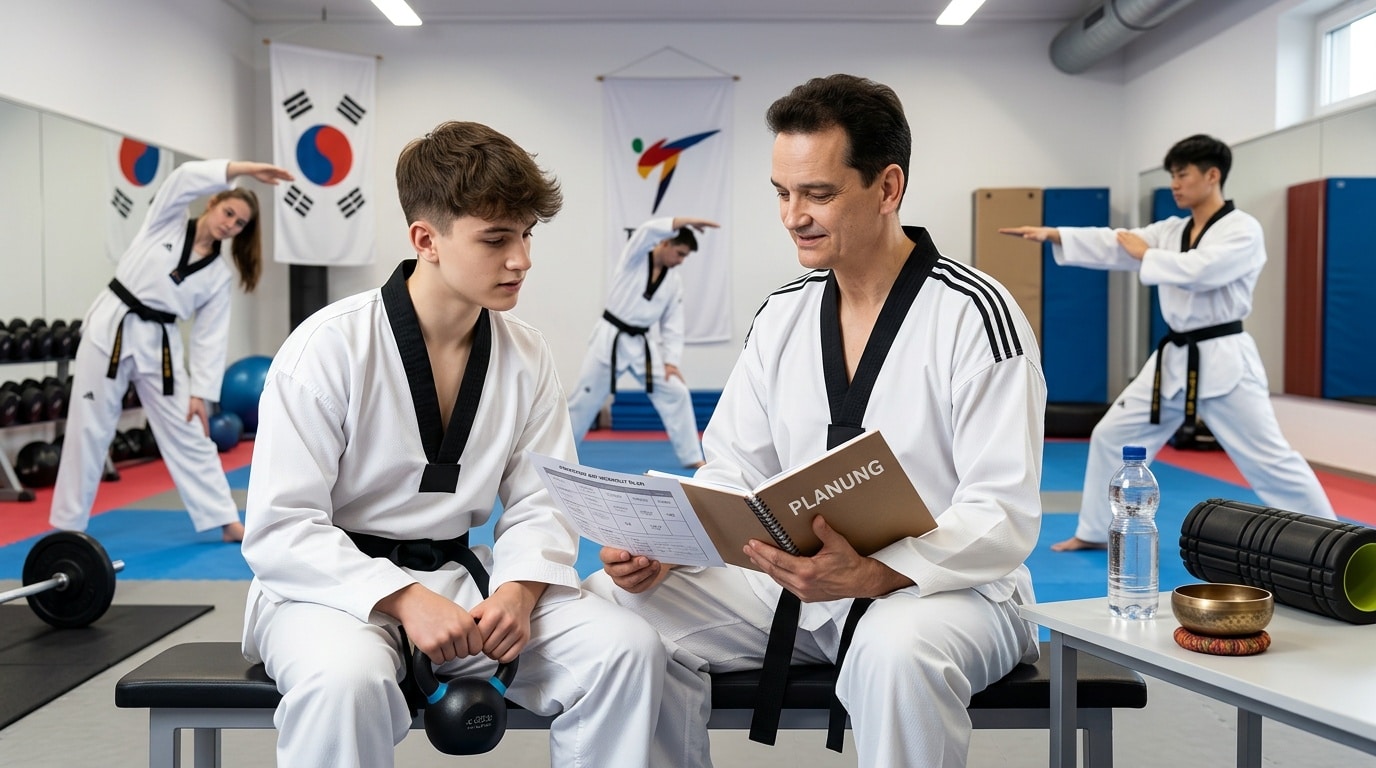 Effektive Trainingsplanung für Muskelaufbau durch Struktur und Erholung